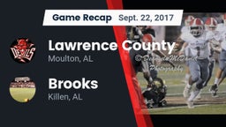Recap: Lawrence County  vs. Brooks  2017