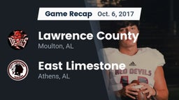 Recap: Lawrence County  vs. East Limestone  2017