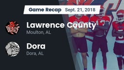 Recap: Lawrence County  vs. Dora  2018