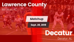 Matchup: Lawrence County vs. Decatur  2018