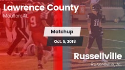 Matchup: Lawrence County vs. Russellville  2018