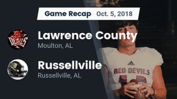 Recap: Lawrence County  vs. Russellville  2018