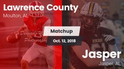 Matchup: Lawrence County vs. Jasper  2018