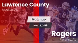 Matchup: Lawrence County vs. Rogers  2018