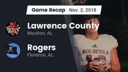 Recap: Lawrence County  vs. Rogers  2018