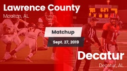 Matchup: Lawrence County vs. Decatur  2019