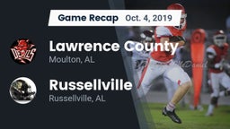 Recap: Lawrence County  vs. Russellville  2019