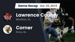 Recap: Lawrence County  vs. Corner  2019