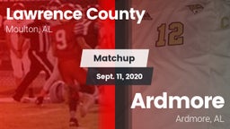 Matchup: Lawrence County vs. Ardmore  2020