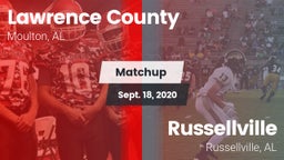 Matchup: Lawrence County vs. Russellville  2020