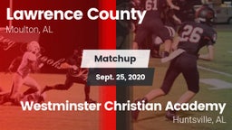 Matchup: Lawrence County vs. Westminster Christian Academy 2020