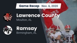 Recap: Lawrence County  vs. Ramsay  2020