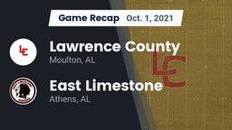Recap: Lawrence County  vs. East Limestone  2021