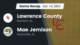 Recap: Lawrence County  vs. Mae Jemison  2021