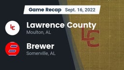 Recap: Lawrence County  vs. Brewer  2022