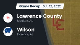 Recap: Lawrence County  vs. Wilson  2022