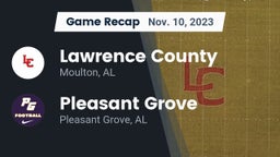 Recap: Lawrence County  vs. Pleasant Grove  2023