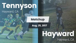 Matchup: Tennyson vs. Hayward  2017