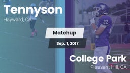 Matchup: Tennyson vs. College Park  2017