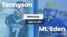Matchup: Tennyson vs. Mt. Eden  2017