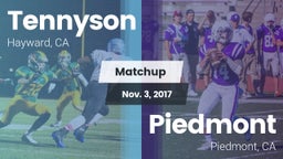 Matchup: Tennyson vs. Piedmont  2017