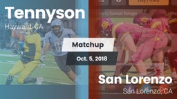 Matchup: Tennyson vs. San Lorenzo  2018