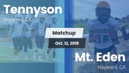 Matchup: Tennyson vs. Mt. Eden  2018