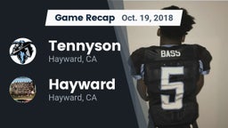 Recap: Tennyson  vs. Hayward  2018