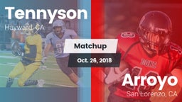 Matchup: Tennyson vs. Arroyo  2018