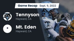 Recap: Tennyson  vs. Mt. Eden  2022