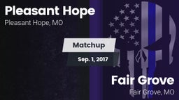 Matchup: Pleasant Hope vs. Fair Grove  2017