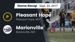 Recap: Pleasant Hope  vs. Marionville  2017