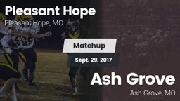 Matchup: Pleasant Hope vs. Ash Grove  2017