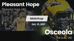 Matchup: Pleasant Hope vs. Osceola  2017