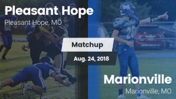 Matchup: Pleasant Hope vs. Marionville  2018