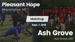 Matchup: Pleasant Hope vs. Ash Grove  2018