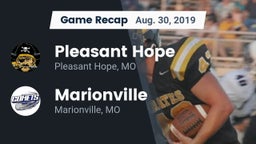Recap: Pleasant Hope  vs. Marionville  2019