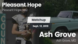 Matchup: Pleasant Hope vs. Ash Grove  2019