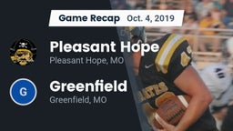 Recap: Pleasant Hope  vs. Greenfield  2019