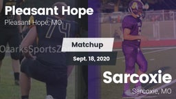 Matchup: Pleasant Hope vs. Sarcoxie  2020