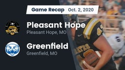 Recap: Pleasant Hope  vs. Greenfield  2020