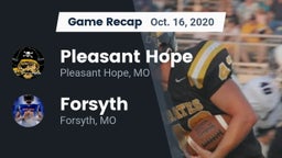 Recap: Pleasant Hope  vs. Forsyth  2020