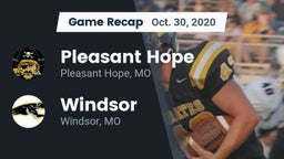 Recap: Pleasant Hope  vs. Windsor  2020