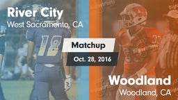 Matchup: River City vs. Woodland  2016