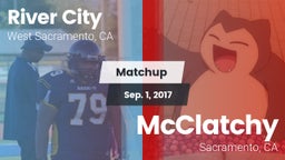 Matchup: River City vs. McClatchy  2017