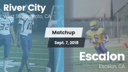 Matchup: River City vs. Escalon  2018