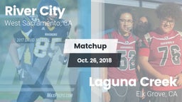 Matchup: River City vs. Laguna Creek  2018