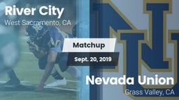 Matchup: River City vs. Nevada Union  2019