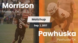 Matchup: Morrison vs. Pawhuska  2017