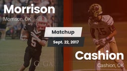 Matchup: Morrison vs. Cashion  2017